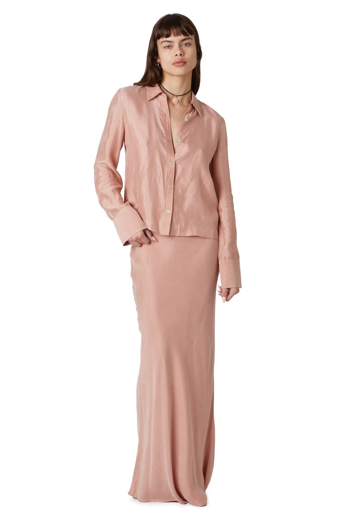 Satin maxi skirt 90 Clearance