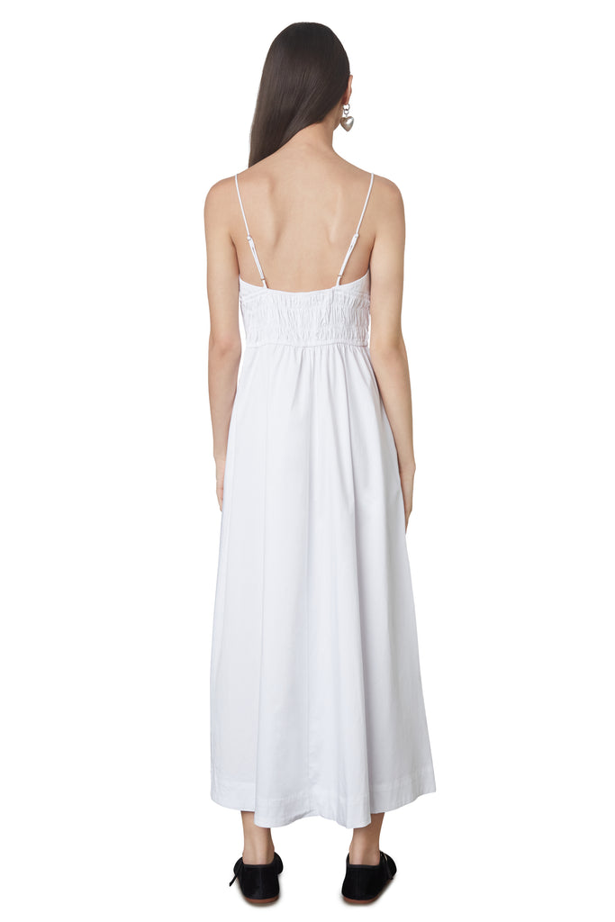 Thalia dress in white back