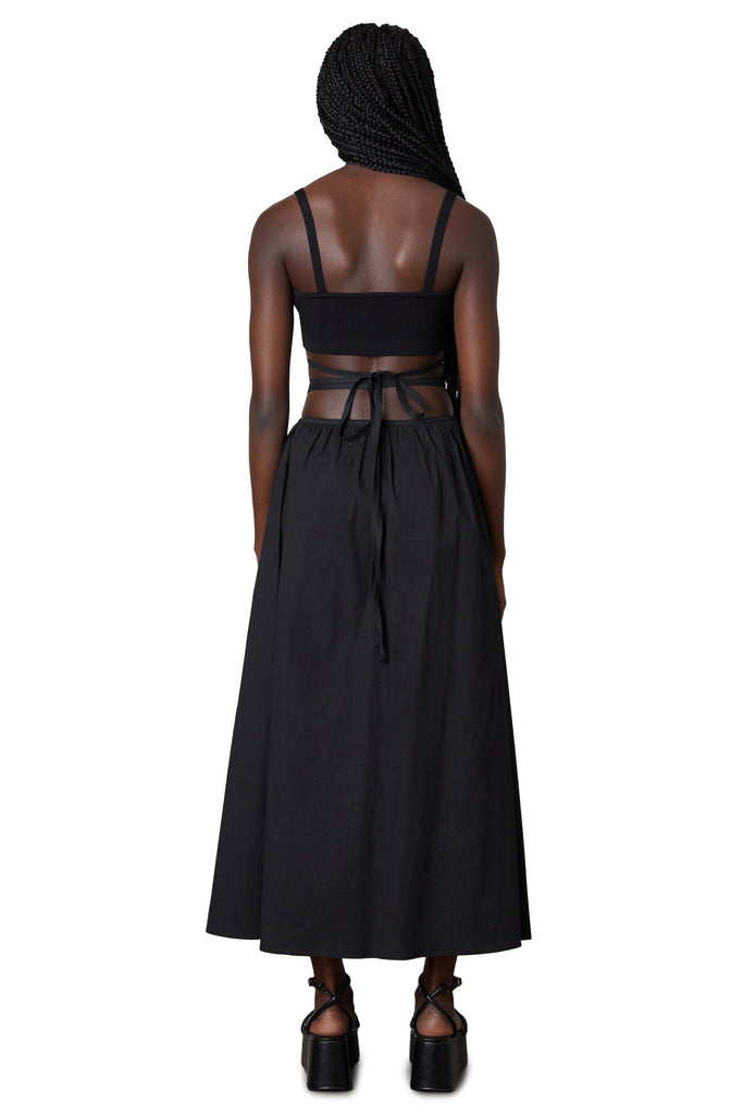 Shirin Skirt in black back view