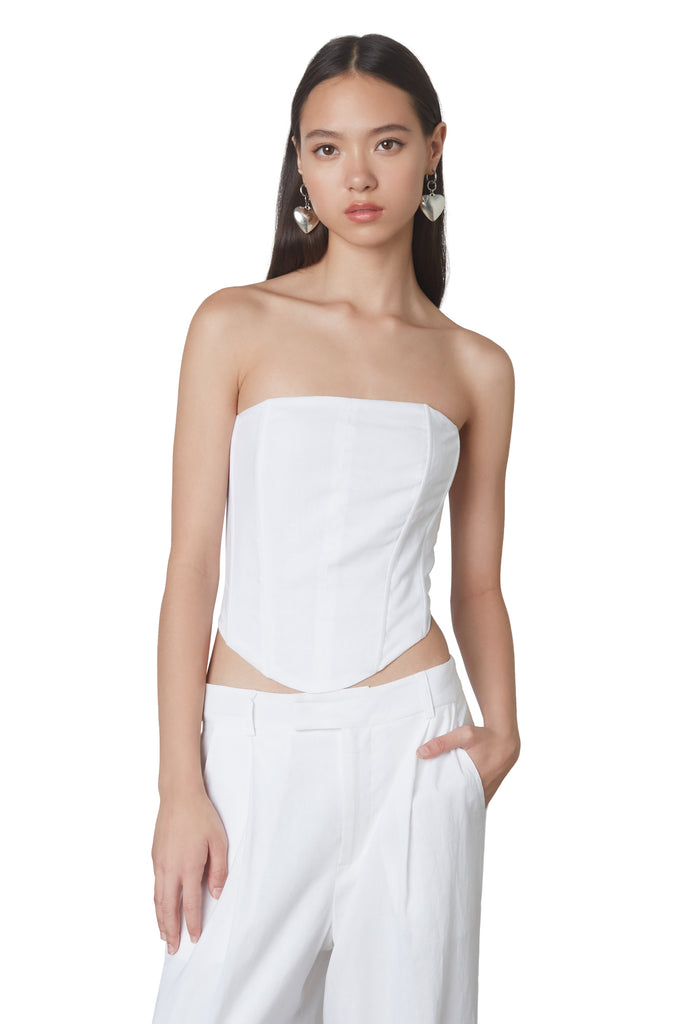 marissa corset in white front 2 